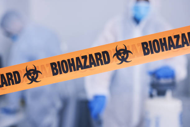 Professional Unattended Death Cleanup technician working in Evansville, AR